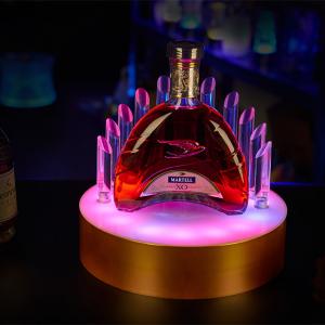 LED Illuminated Acrylic Liquor Display Stand