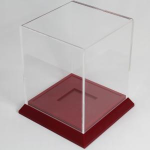 Customize Clear Cube Acrylic Showcase
