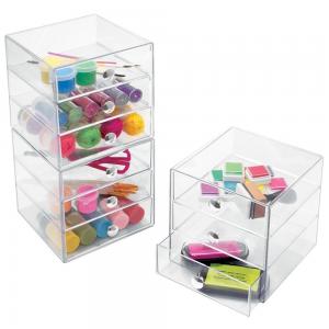 Transparent Acrylic Drawer Organizer for Office Supplies