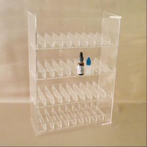 Acrylic E-Cig Juice Bottle Display Case