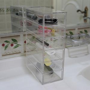 high Transparent Acrylic Jewelry Cosmetic Display Box