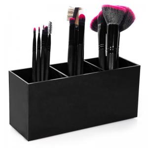 Acrylic Makeup Brush Holder with Lid, High Quality Acrylic Brush Organizer Brush Display Stand