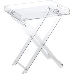 Wholesale Custom Clear Acrylic Table Tray