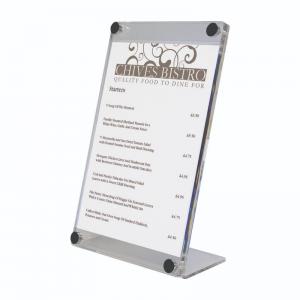 SGS Approved Acrylic Menu Holder