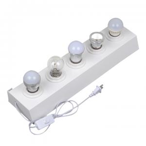 LED Lamp Bulb Tester Base Shop LED Light Display Stand 4 5 Lights Energy-Saving Lamp Exhibition Test