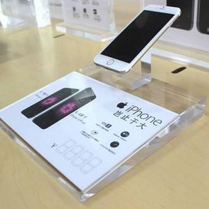High-end transparent acrylic mobile display stand display