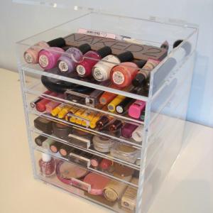 Clear Acrylic Makeup Organizer with 5/6/7 Drawers
