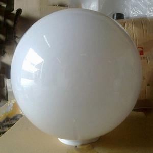 Milk white ball acrylic lampshade factory display
