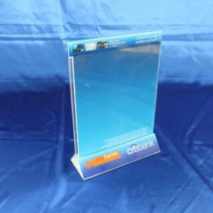 Customize Clear Acrylic Display Sign Stand