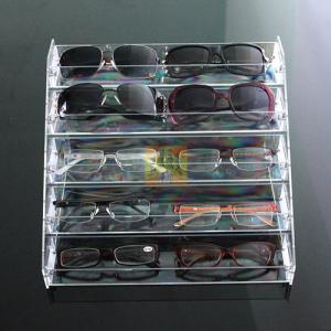 New 10-Pair Acrylic Sunglasses Glasses Retail Shop Display Stand Holder Case