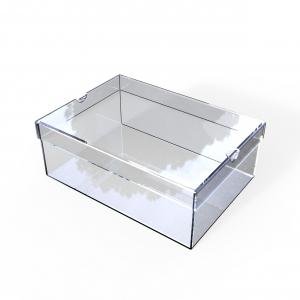 Customize Atd-130 Laser Engraved Acrylic Clear Shoe Box