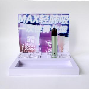 Acrylic pvc plastic E cigarette Display Stand rack China Manufacturer