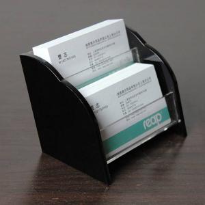 Washington Black Acrylic Card Case Order display