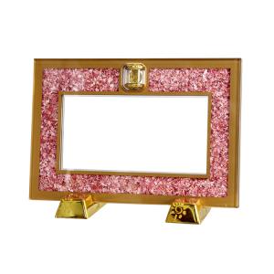 Gold Acrylic Display Certificate Currency Frame Holder China Manufacturer