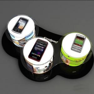 Transparent acrylic cell phone stand