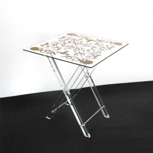Acrylic Folding Table Acrylic Coffee Table China Manufacturer