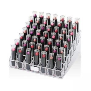 49 Slots Lipstick Nail Paint Lip Cosmetic Rack Acrylic Organizer Lipstick Holder Organizer