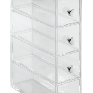 Acrylic Drawer Cabinet Showcase to Hold Vanity, Makeup, Beauty