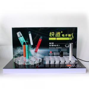 Custom acrylic counter e cigarette display stand China Manufacturer