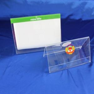Customize Clear Acrylic Display Sign Holder