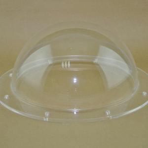 Transparent semicircular acrylic lampshade.cn display