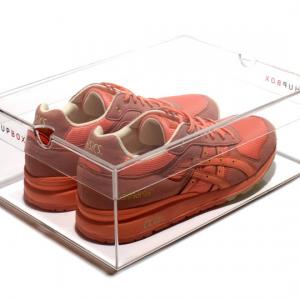 Customize Atd-106 Laser Engraved Acrylic Clear Shoe Box