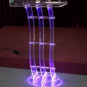 Factory Supply School Furniture Acrylic LED Platform