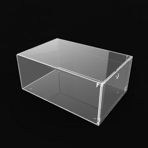 Customize Atd-125 Laser Engraved Acrylic Clear Shoe Box
