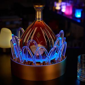 LED Acrylic Display Stand Base for Martell Liquor