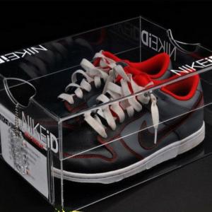 Customize Atd-131 Laser Engraved Acrylic Clear Shoe Box