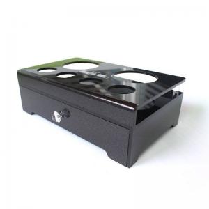 Sequin Black Acrylic Display Box with Drawer China Manufacturer