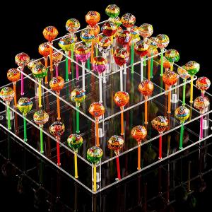 Square Clear Acrylic Cake Pops Stand
