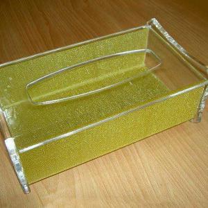 Hotel special transparent acrylic tissue box order display
