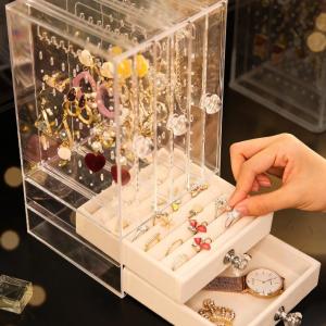 Women Acrylic Jewellery Storage Box