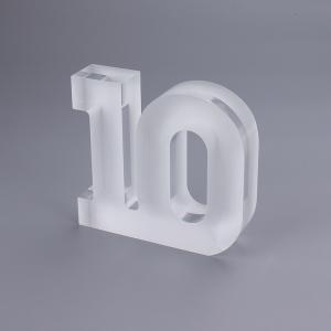Large Clear Acrylic Numbers For Displaying China Manufacturer