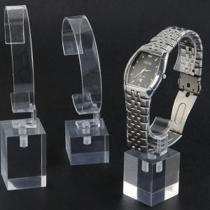 New Clear Acrylic Watch Display Stands Watch Riser Exhibition Stand