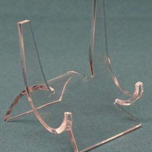 Clear Acrylic Plastic Display Stand Easel