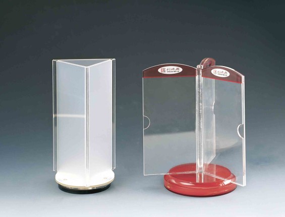 lear Acrylic Sign Holder , Acrylic Table Tent Holders For Shop