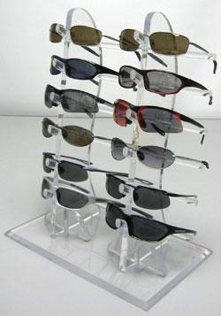 Qcy Manufacturer Clear Acrylic Glasses/Sunglasses Display for Store