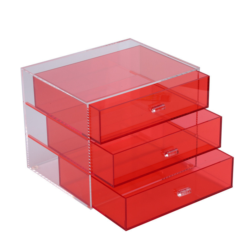 Acrylic Drawer Box for Makeup, Jewelry, Crafts, Office Supplies, and More