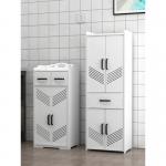 Floor Multifunction PVC Storage Cabinet for Kitchen China Manufacturer