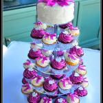 5 Tier Acrylic Wedding Cake Display Holder