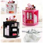 360 Degree Spin Cosmetic Makeup Organizer Box Storage Rack Case 4 Colours