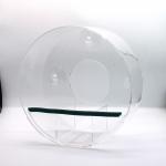 Round Clear Acrylic Bird House with Sucker China Manufacturer