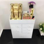 Acrylic Makeup/Cosmetic/ Jewelry Organizer with Tray on The Top