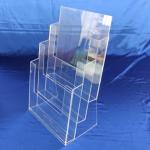 Customize Clear Acrylic Brochure Stand