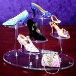 Manufacture acrylic shoe display stand and shoe store racks